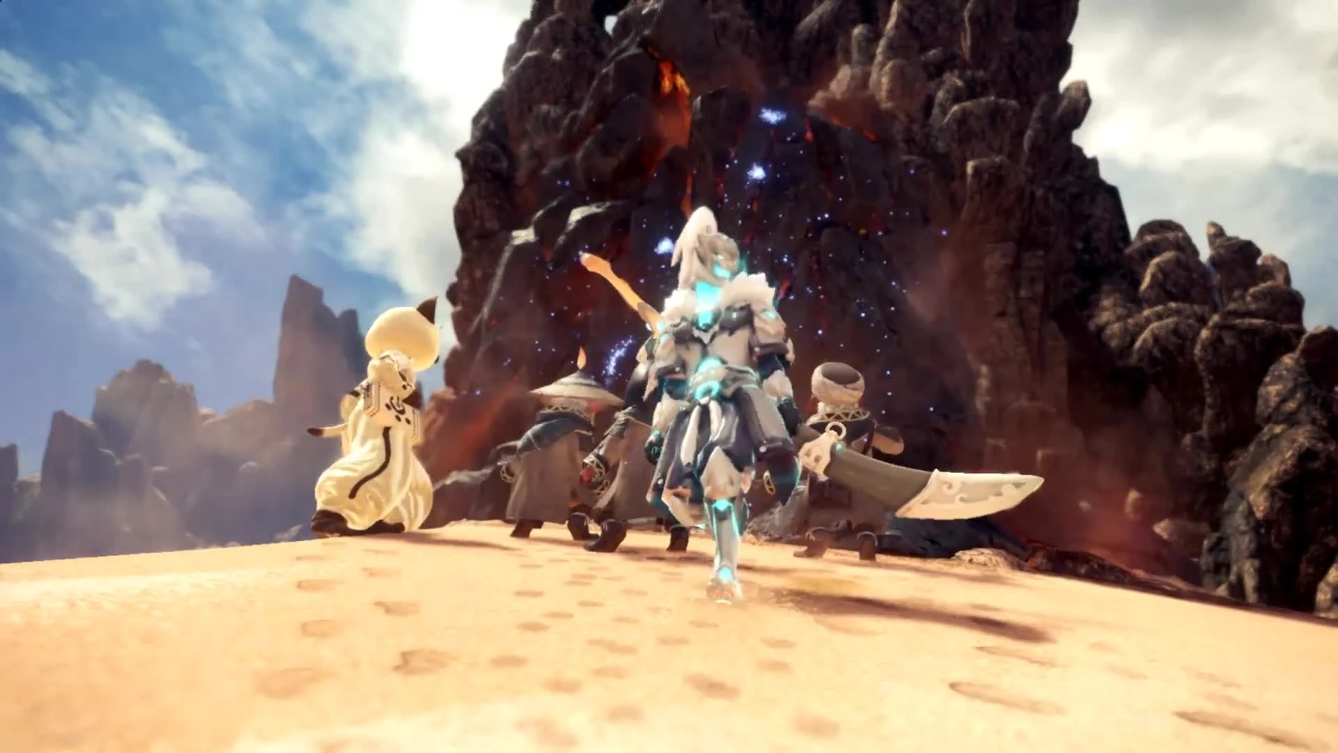 Monster Hunter World - игра за Гэндзи из Overwatch