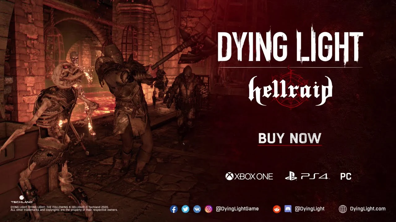 Трейлер последнего дополнения Dying Light - Hellraid
