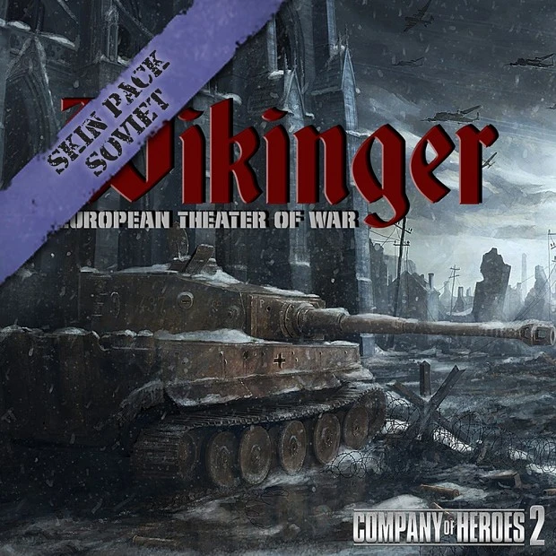 Company of Heroes 2 "Скины Советского союза для мода VIKINGER"