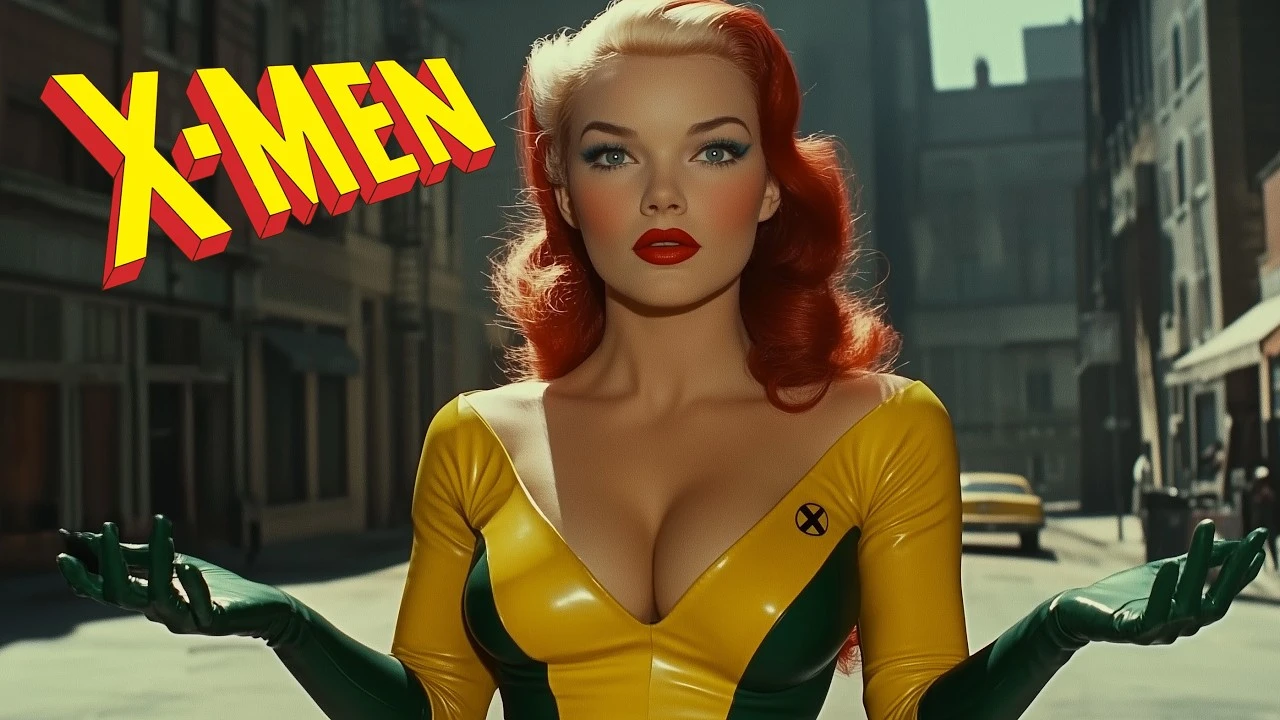 Как бы выглядел фильм "Люди Икс" в 1950-е годы