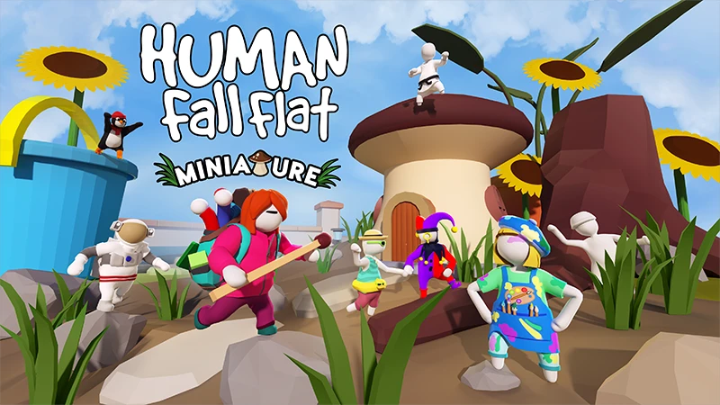 В Human Fall Flat появился новый уровень - Миниатюра