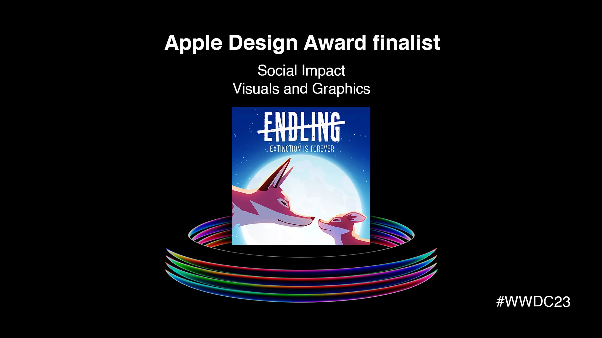 Endling - Extinction is Forever получила награду Apple Design Award