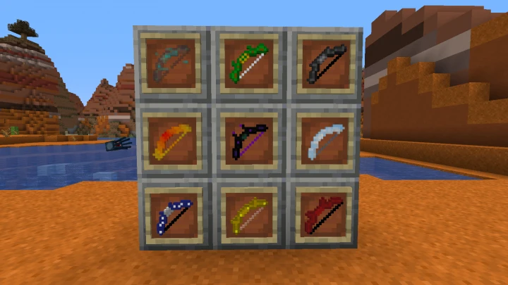 Minecraft "Новые луки - Too Many Bows"