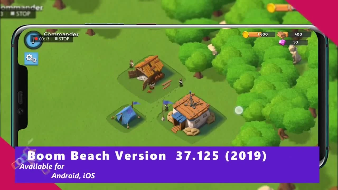Эволюция Boom Beach Game 2013 - 2019