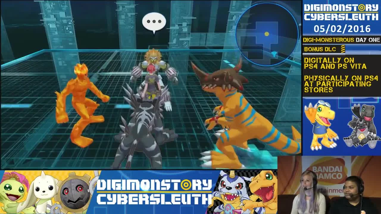 Часовой стрим Digimon Story: Cyber Sleuth