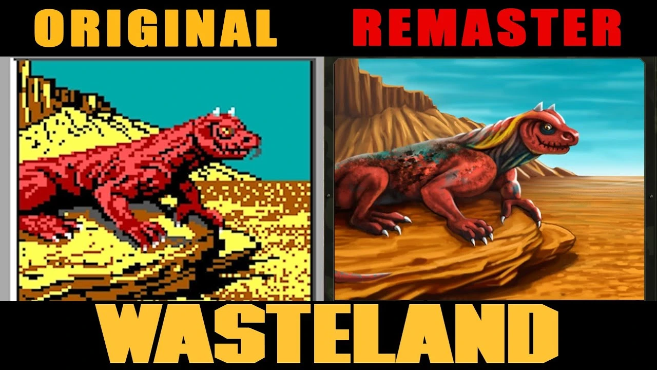 Сравнение ремастера Wasteland и оригинала