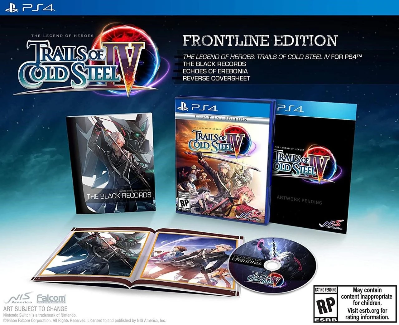 Бонусы предварительного заказа Trails Of Cold Steel 4