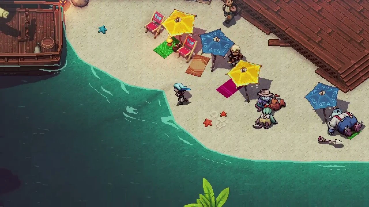 Последний геймплейный клип Sea of Stars демонстрирует плавание