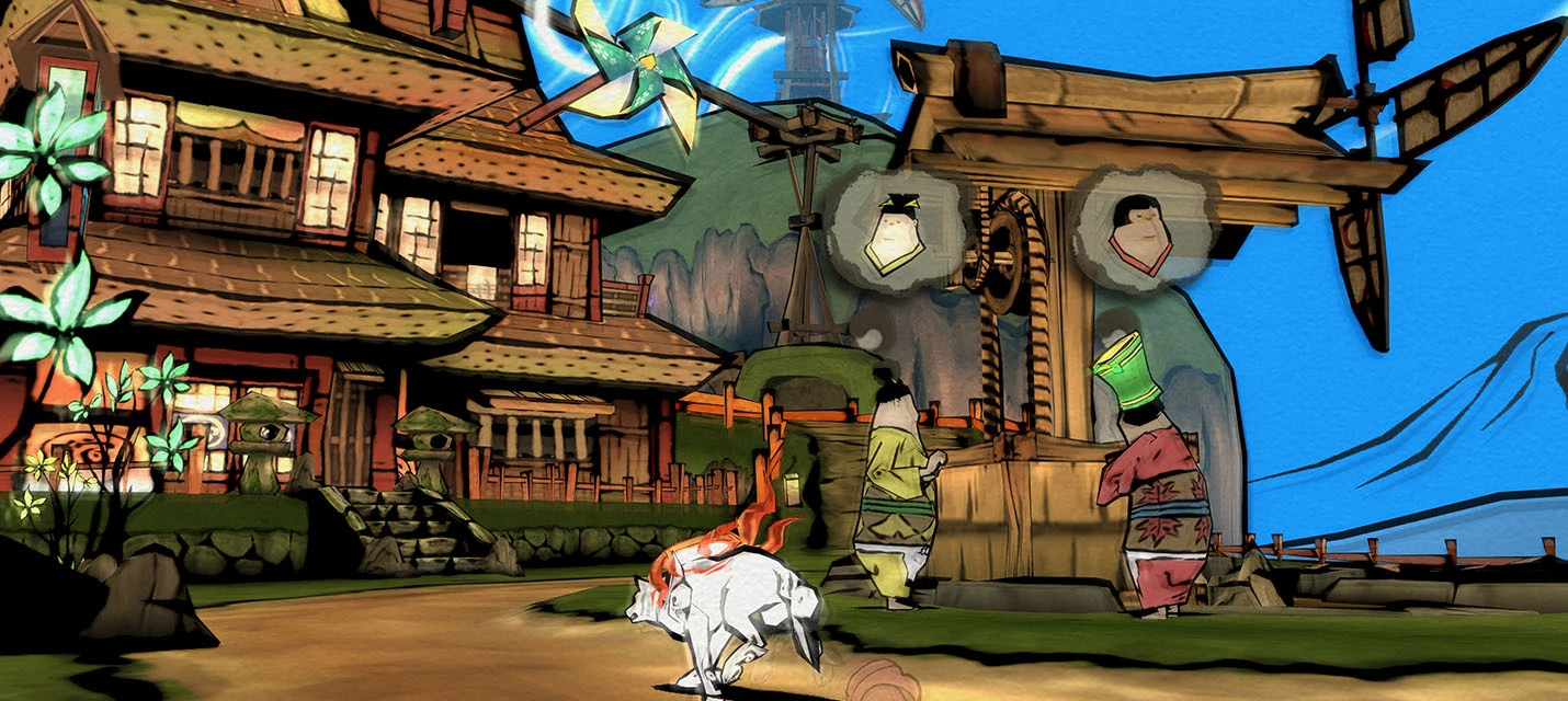 Трейлер и скриншоты Okami HD, релиз на PC, PS4 и Xbox One 12 Декабря с поддержкой 4K