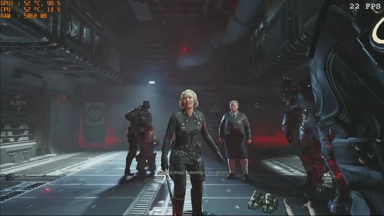 Wolfenstein II The New Colossus на ультрабуке