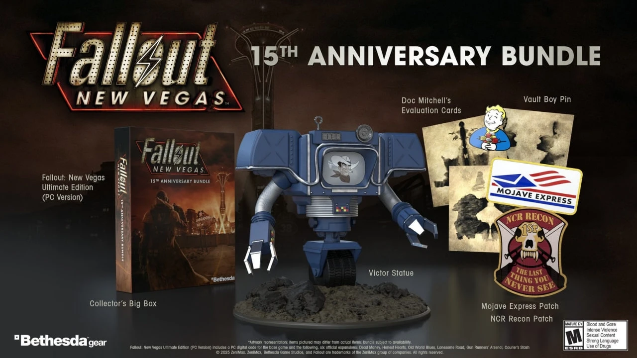 Анонсировано расширенное специальное издание Fallout: New Vegas - 15th Anniversary Bundle