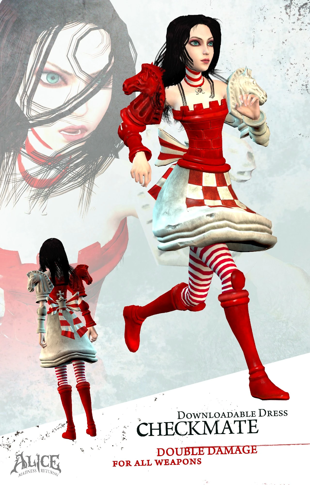 Alice: Madness Returns: DLC ( 6 нарядов + новые свойства Для Алисы)