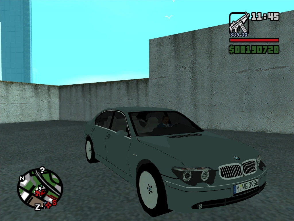 Grand Theft Auto: San Andreas "BMW 760Li"