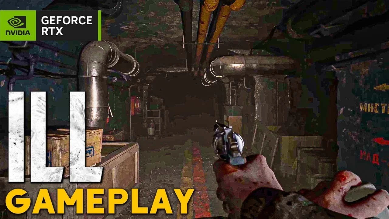 10 минут геймплея хоррора ILL