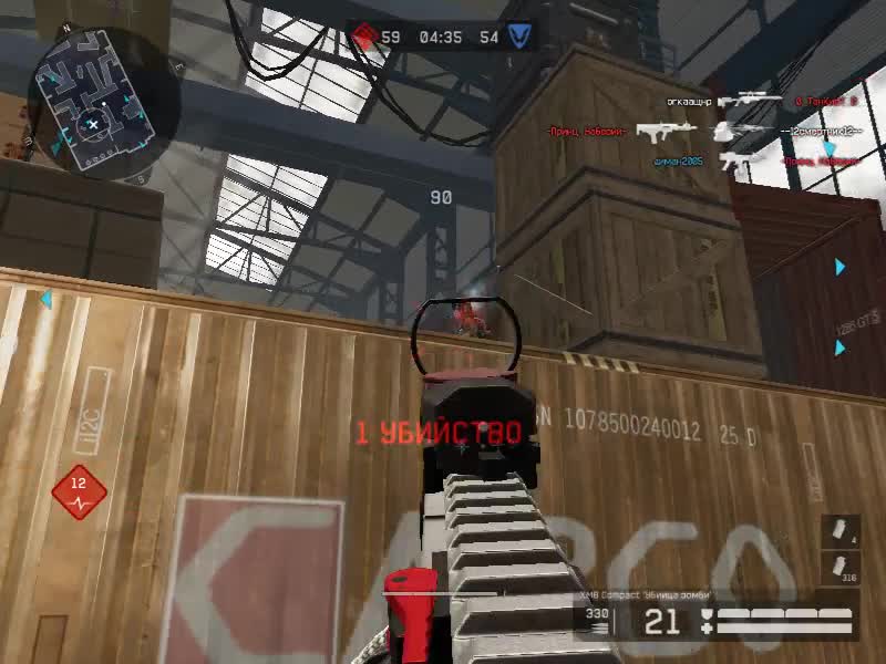 Warface "играю с компотом"