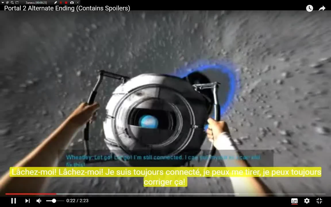 Portal 2 "альтернативная концовка перевод"