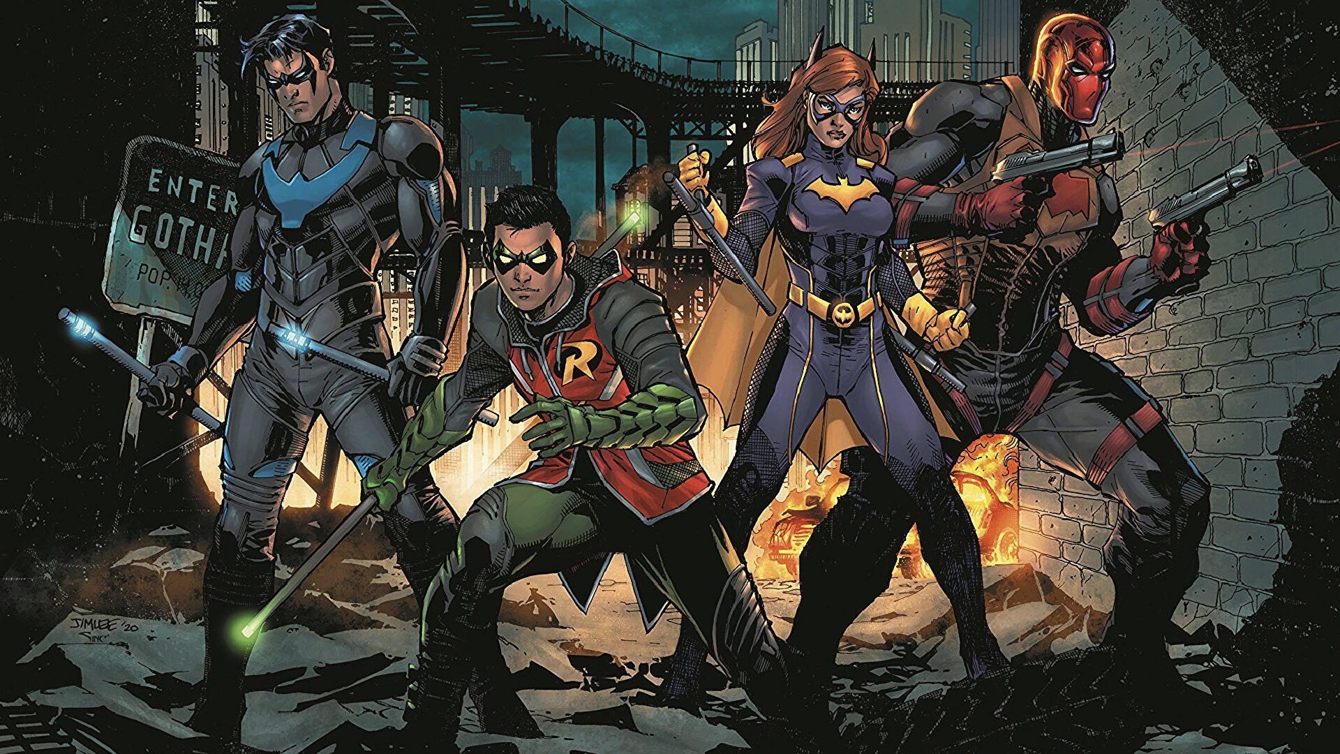 Gotham Knights получит комикс-приквел с бонусными скинами для игры