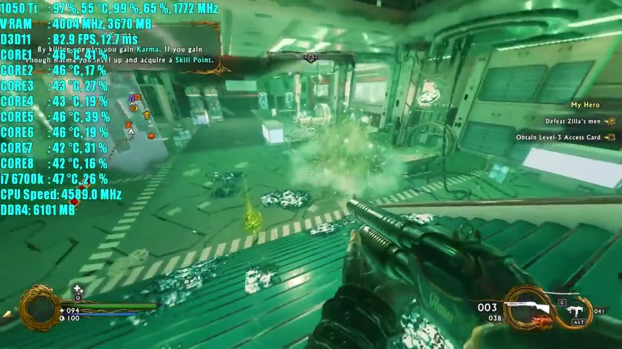 Shadow Warrior 2 GTX 1050 Ti OC | 1080p - 900p Ultra Preset Settings |