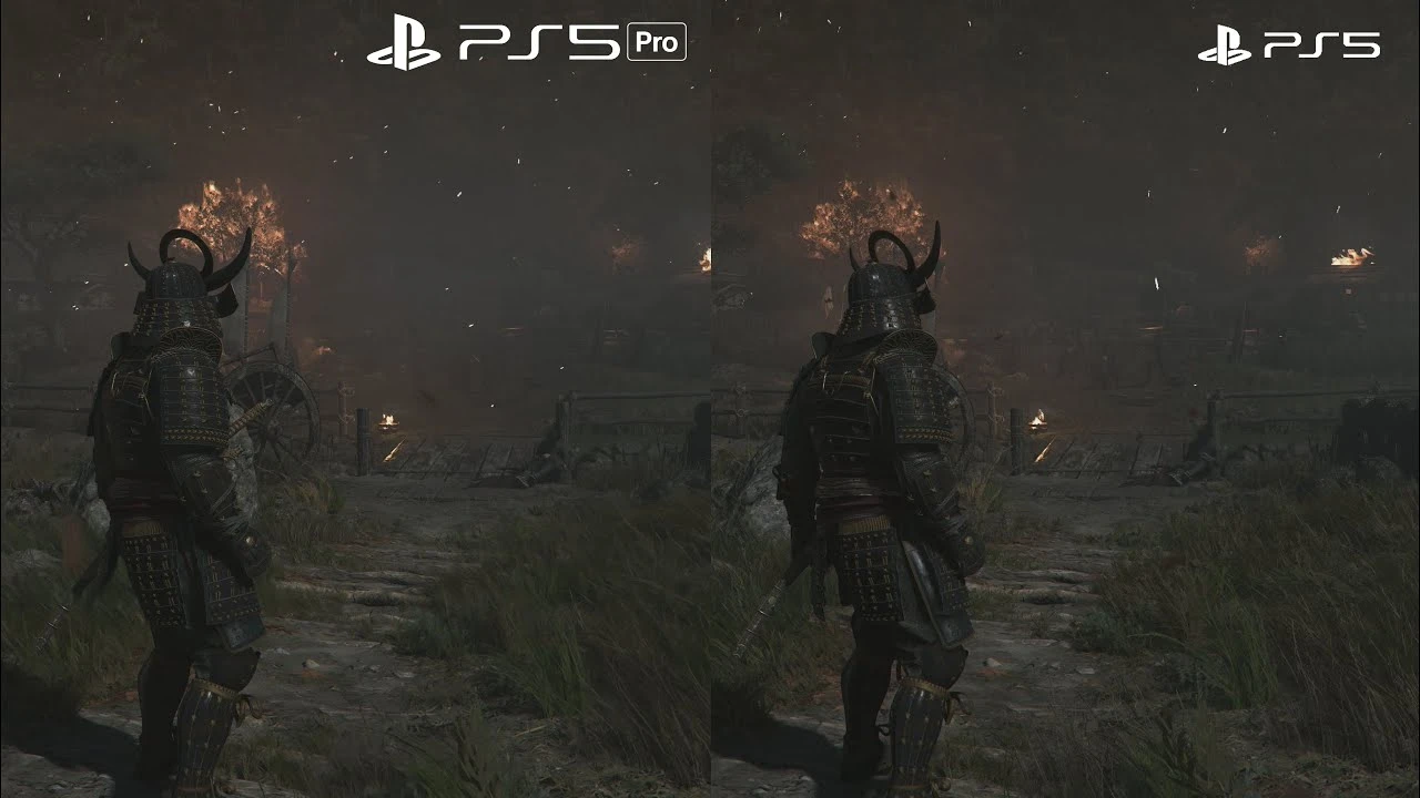 Сравнение графики в Assassin's Creed Shadows на PS5 Pro и PS5