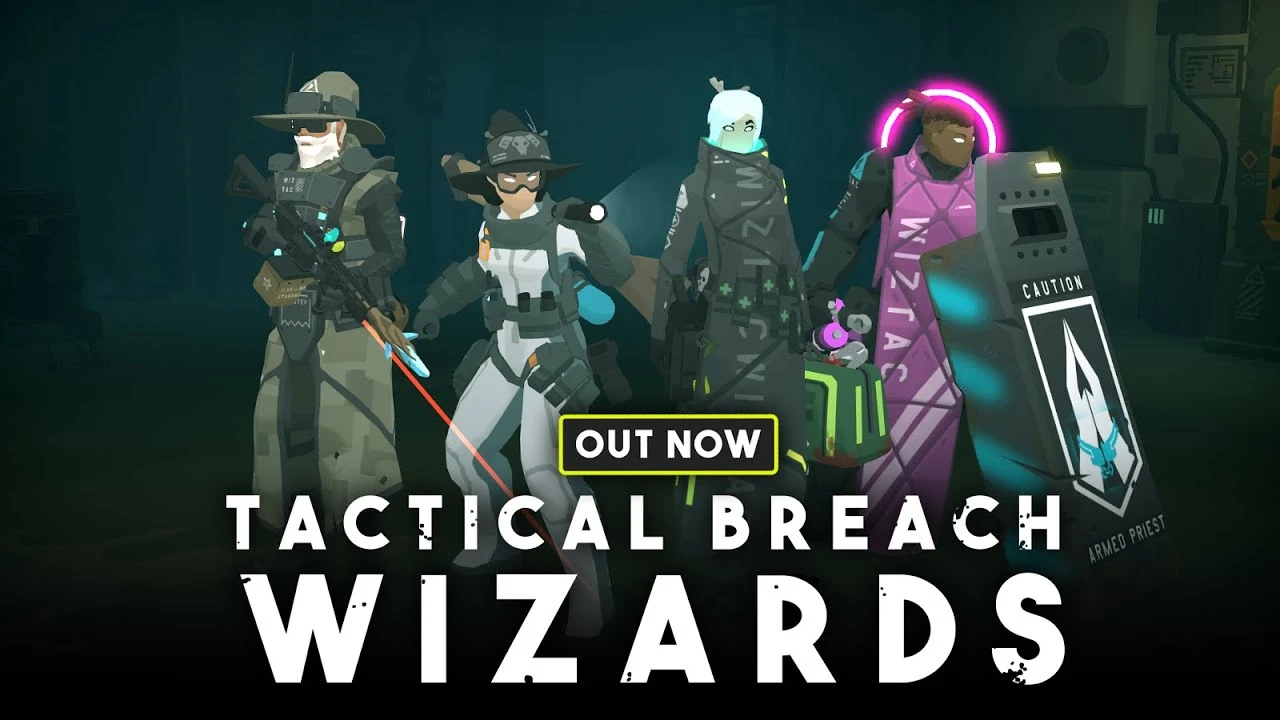 Состоялся релиз пошаговой тактики о волшебниках-оперативниках Tactical Breach Wizards