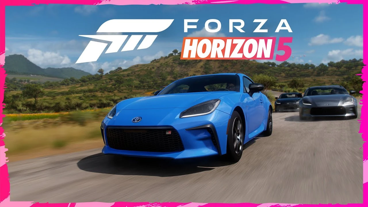 Трейлер автомобиля Toyota GR86 из игры Forza Horizon 5