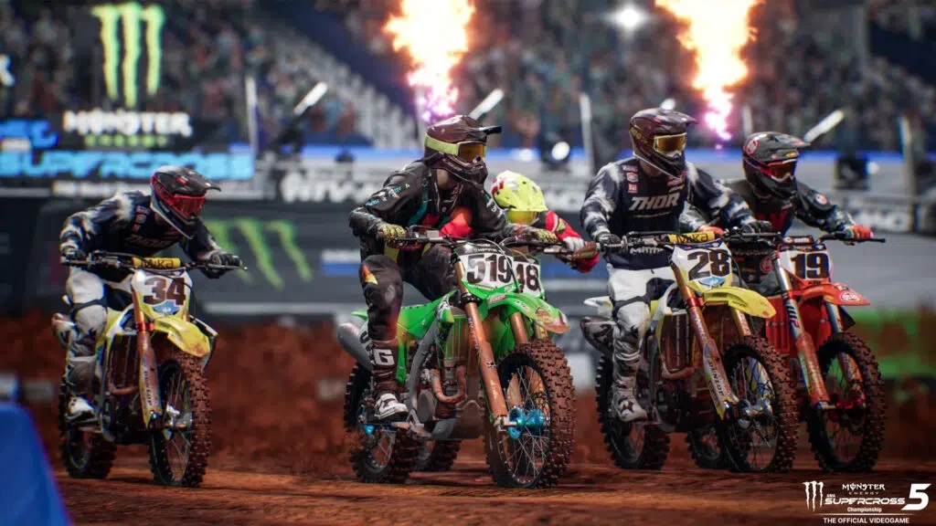 Вышло обновление 1.12 для Monster Energy Supercross 5