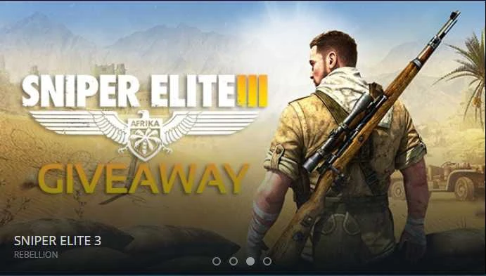 Сервис Gamesessions раздает бесплатно игру Sniper Elite 3