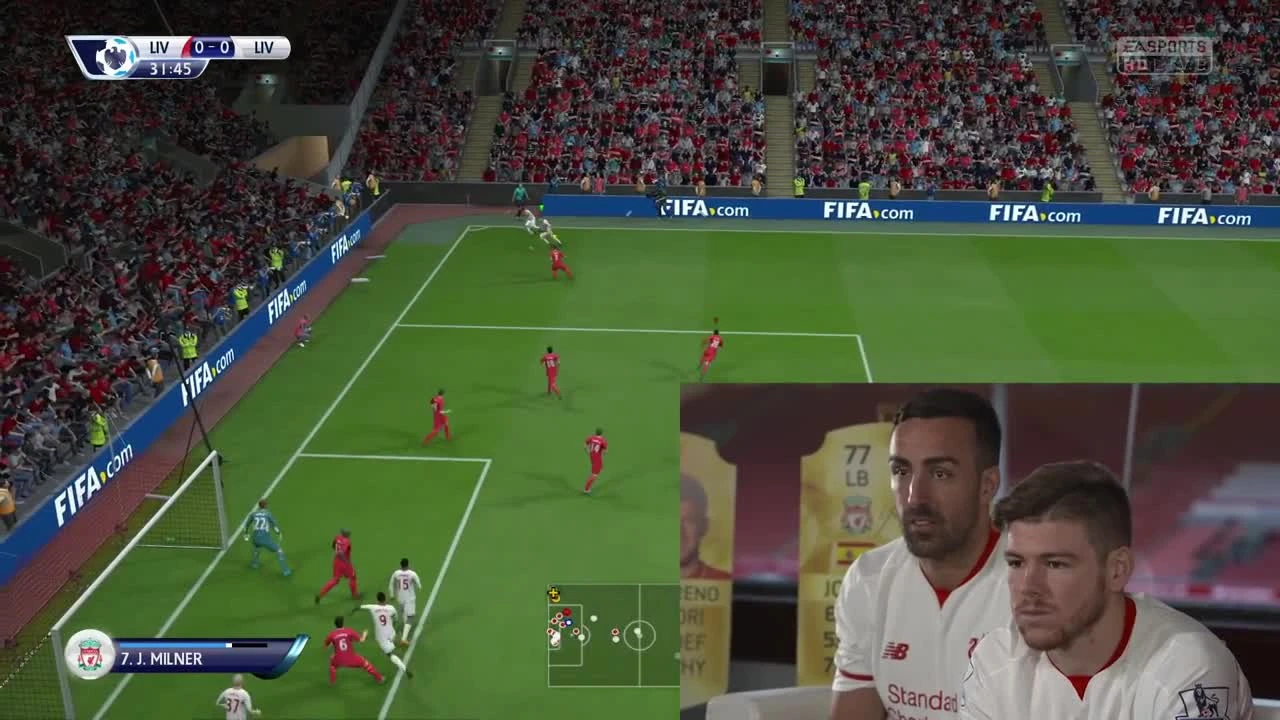 FIFA 16 "Liverpool F.C. Player Tournament - Henderson, Clyne, Enrique, и Moreno"