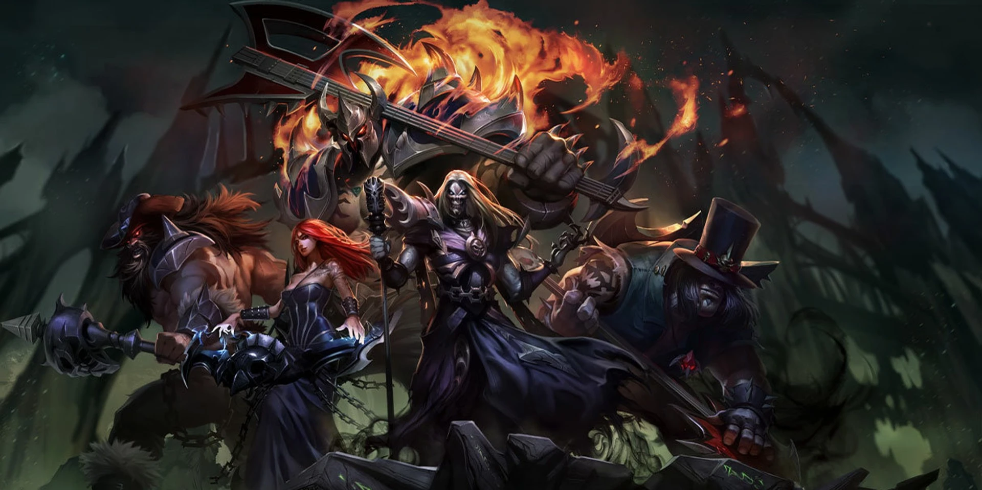 Хэви-метал группа Pentakill из League of Legends выпустит новый альбом в сентябре