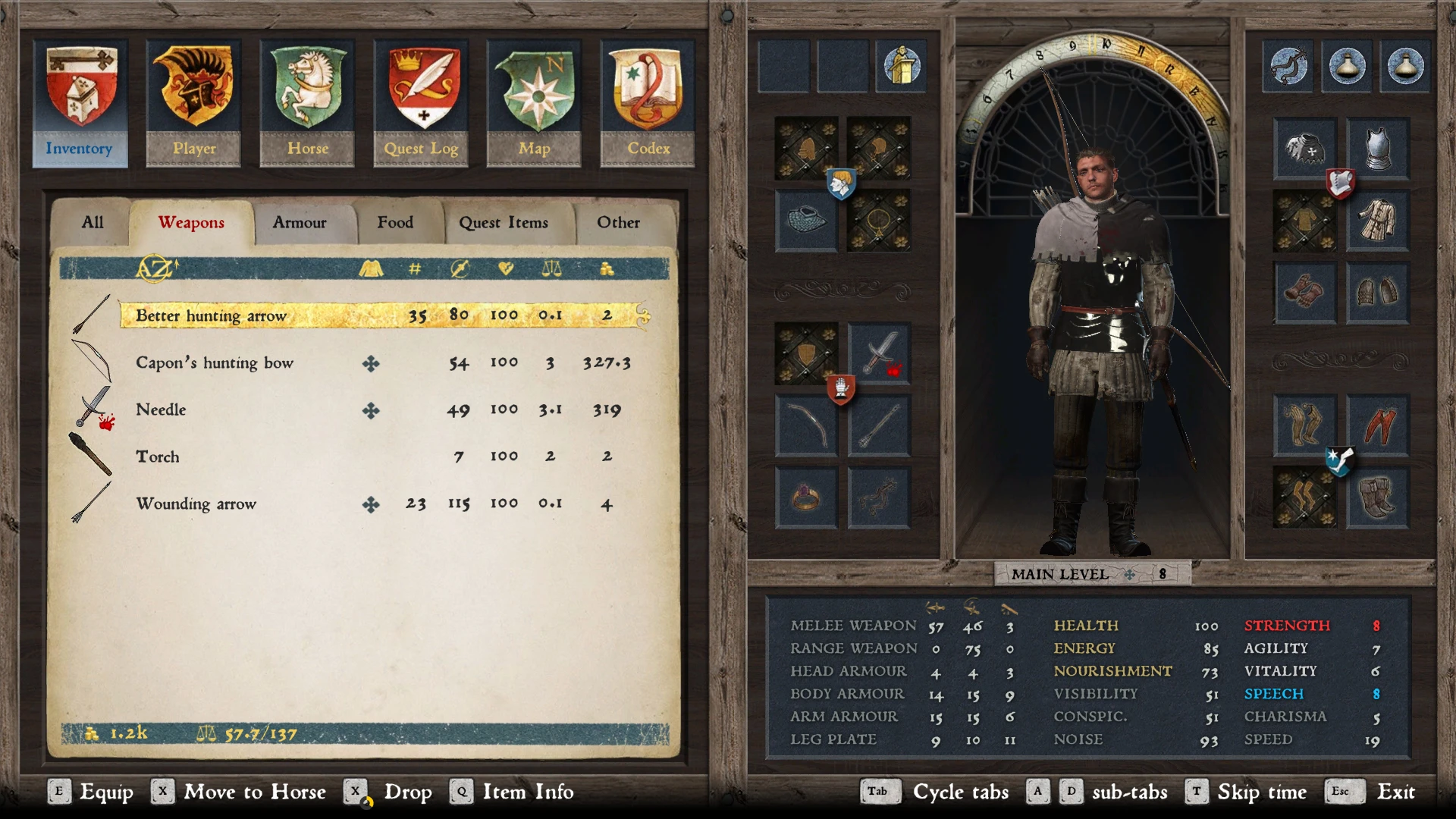 Kingdom Come: Deliverance "Wooden Menu (Деревянное меню)"