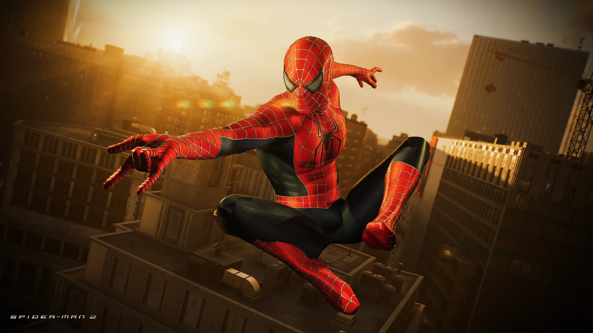 Marvel's Spider-Man 2 "Фотореал Райми Красный костюм - 2004"