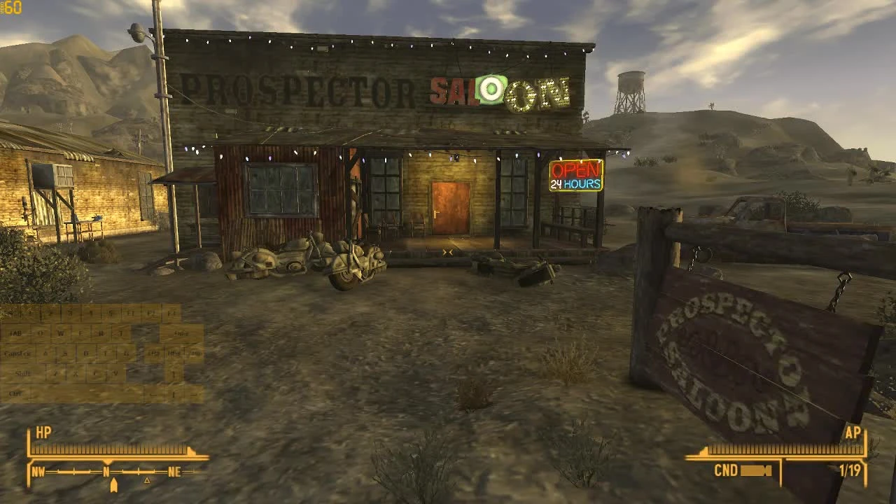 Бесконечный рывок в Fallout: New Vegas