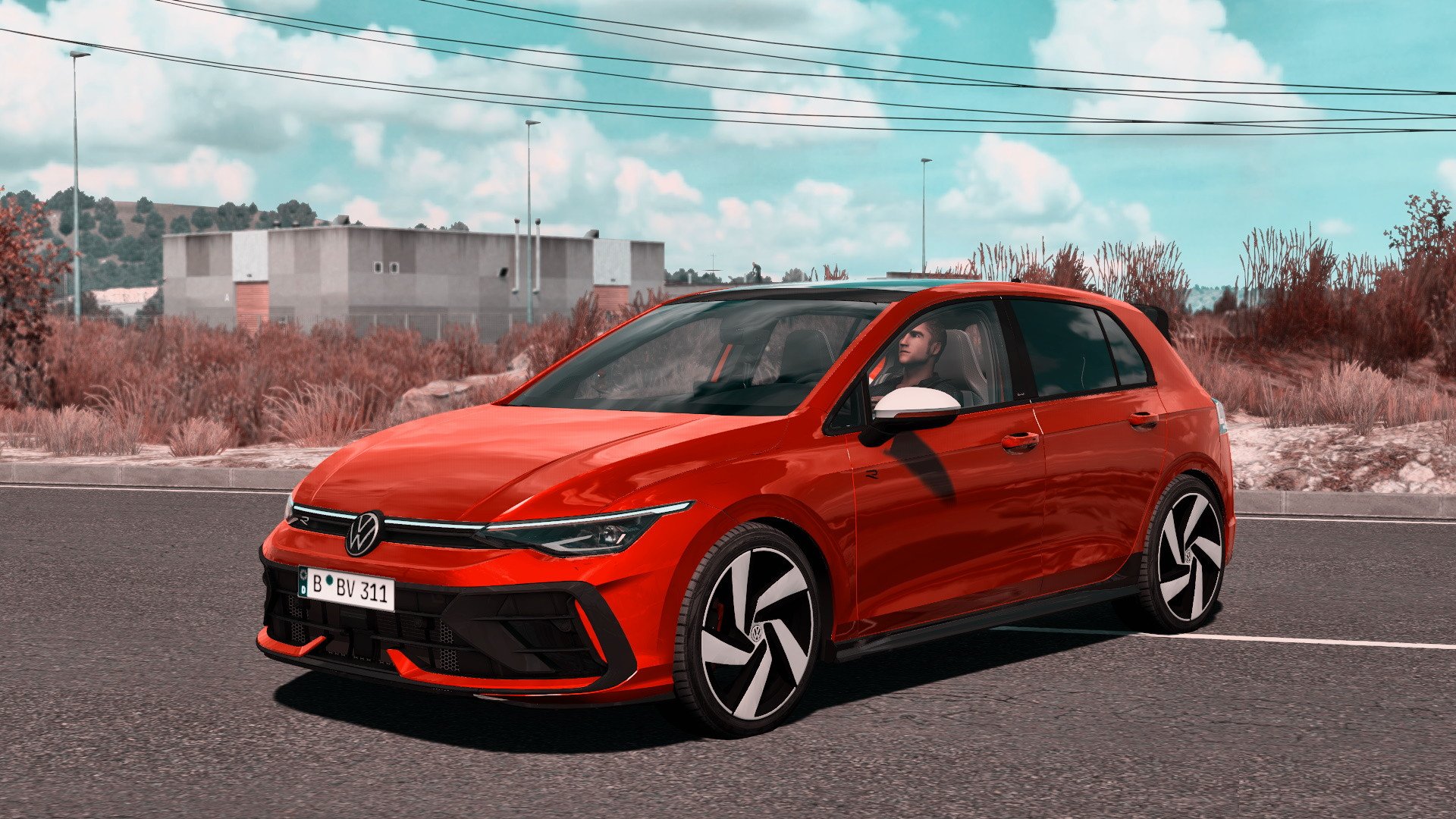Euro Truck Simulator 2 "Volkswagen Golf R8.5 2023" [v1.0]