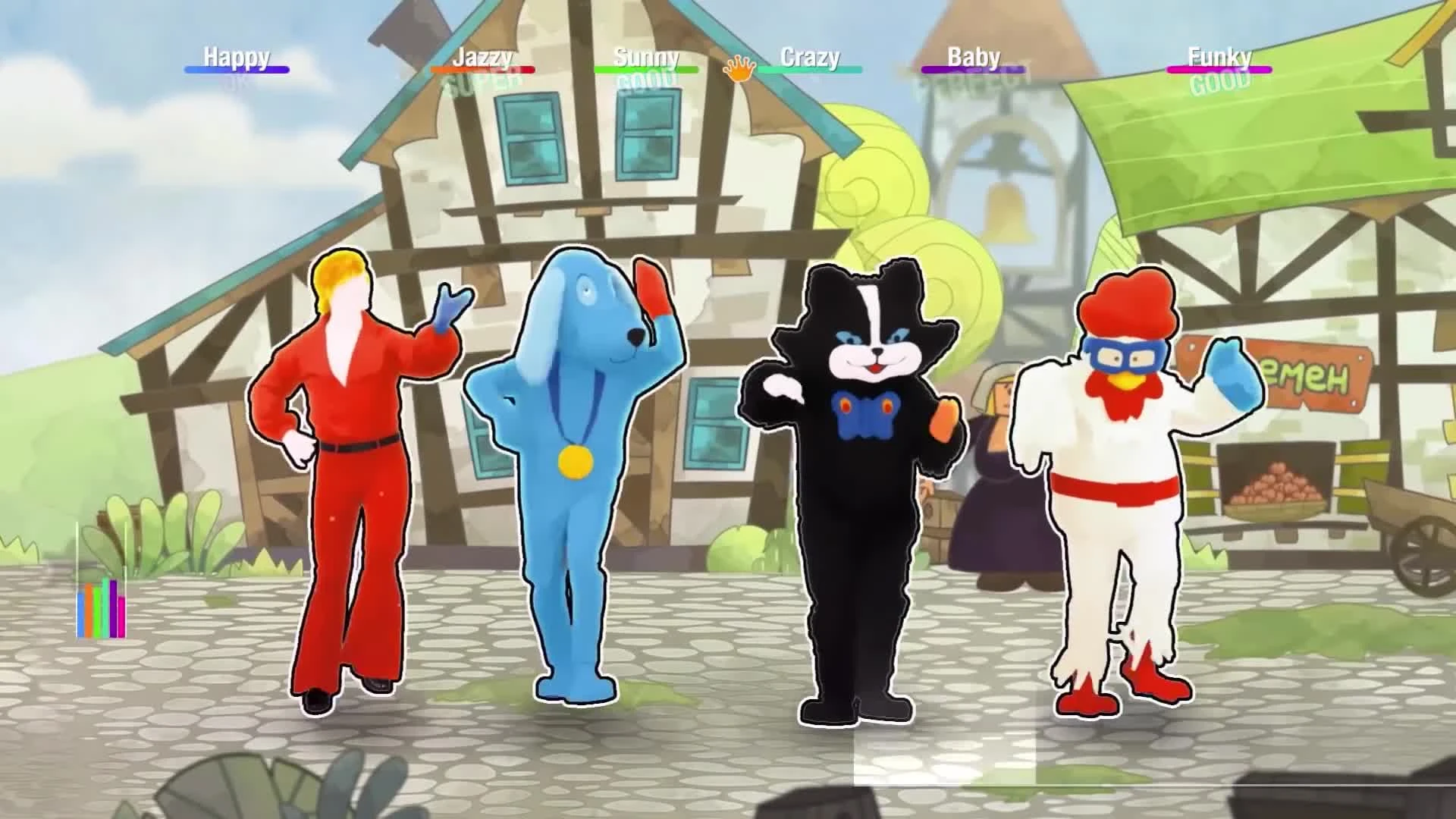 Just Dance 2019. "Ничего на свете лучше нету" - Бременские музыканты