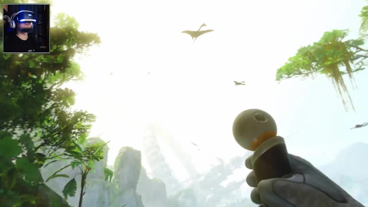 Планета юрского периода!  Robinson: The Journey + RIG 4 VR [BlackSilverUFA]