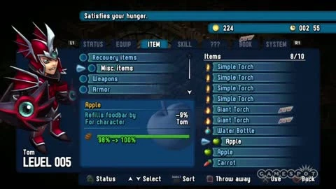 Rainbow Moon "First Dungeon Gameplay Video"