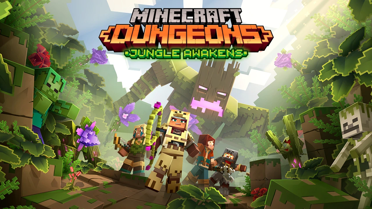 Джунгли зовут: анонсировано первое дополнение Minecraft Dungeons