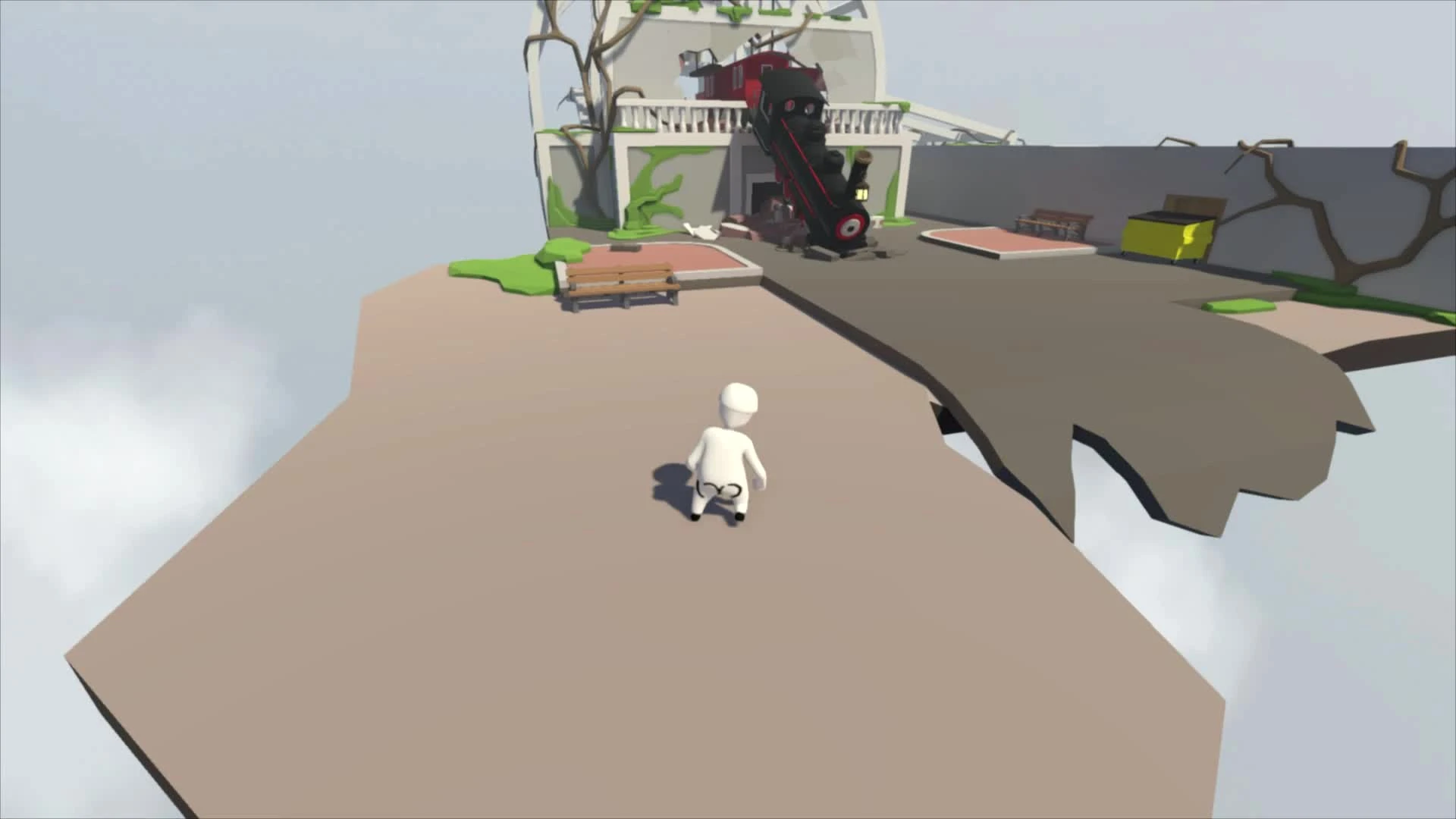 Необычная головоломка | Human Fall Flat #1