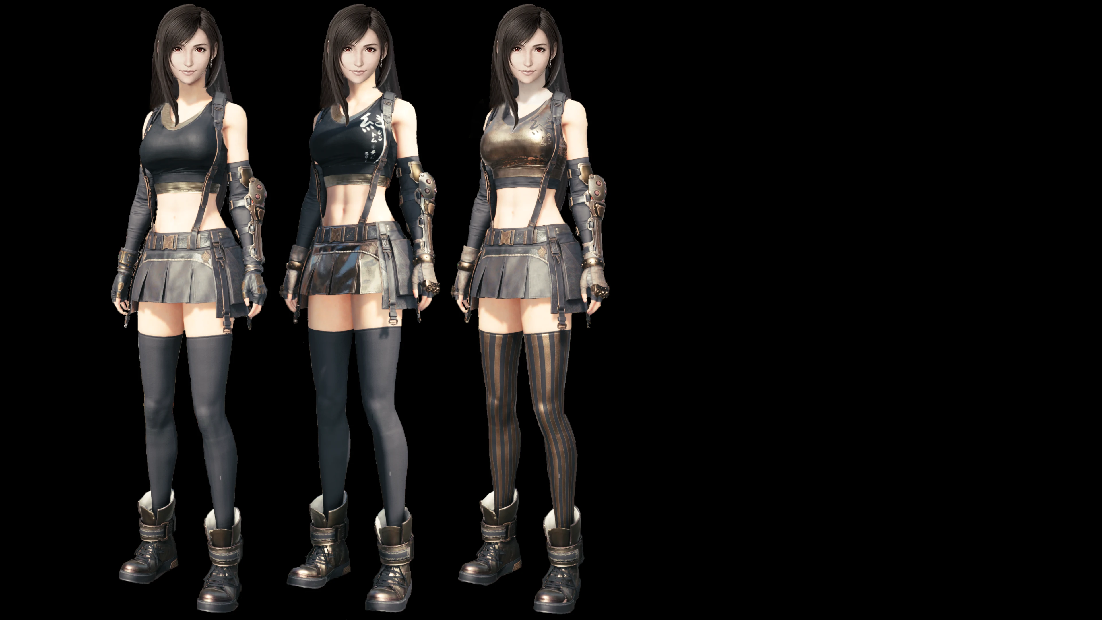 Final Fantasy 7 Remake "Тифа в черном и золотом"