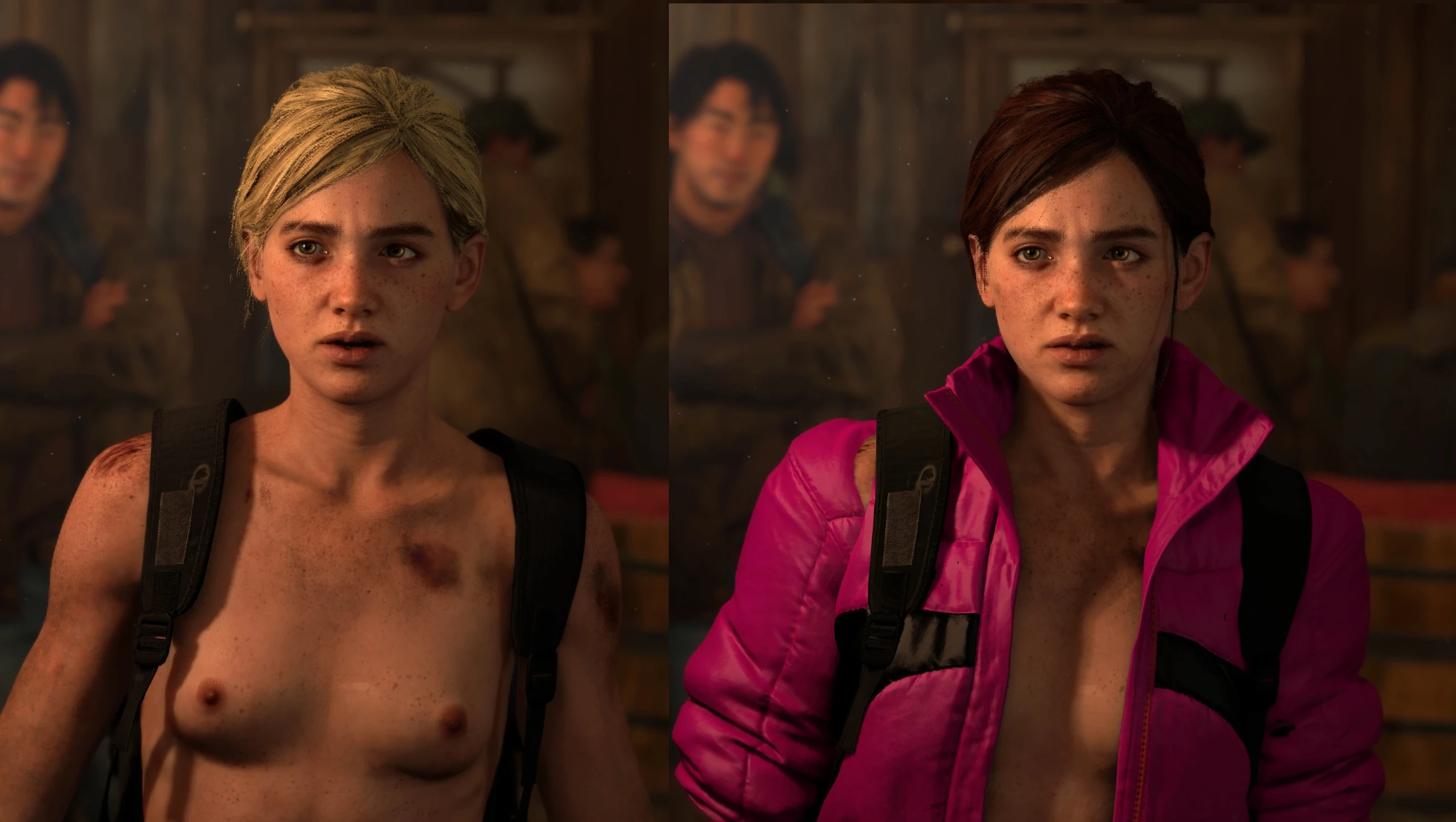 The Last of Us: Part 2 "Элли с голой грудью"