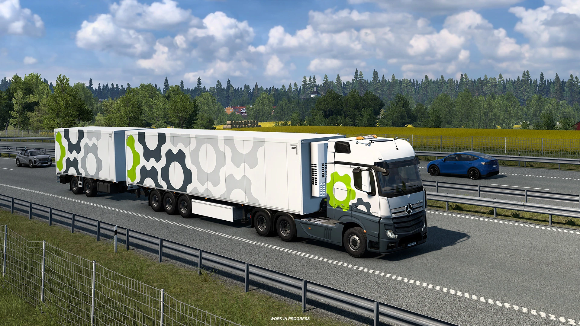 В патче 1.57 для Euro Truck Simulator 2 будут переработаны логотипы компаний игроков и покраски