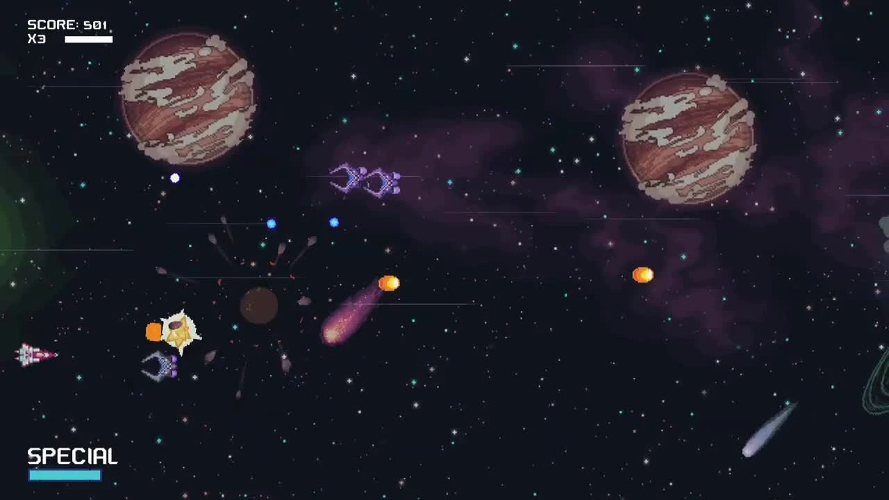 Lazy Galaxy: Rebel Story - Геймплей на Switch