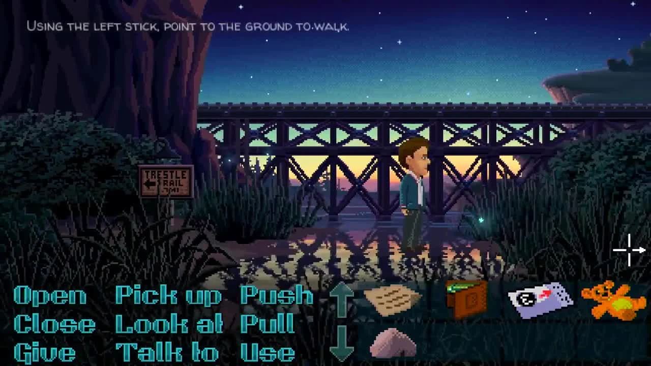 Первые 17 минут Thimbleweed Park