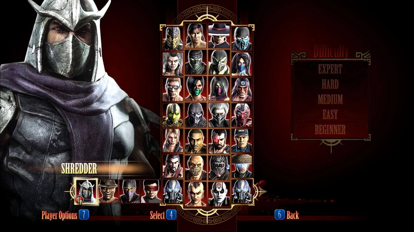 Mortal Kombat (2011) "DLC Сharacter Shredder\Шреддер from TMNT (By ahtam)"