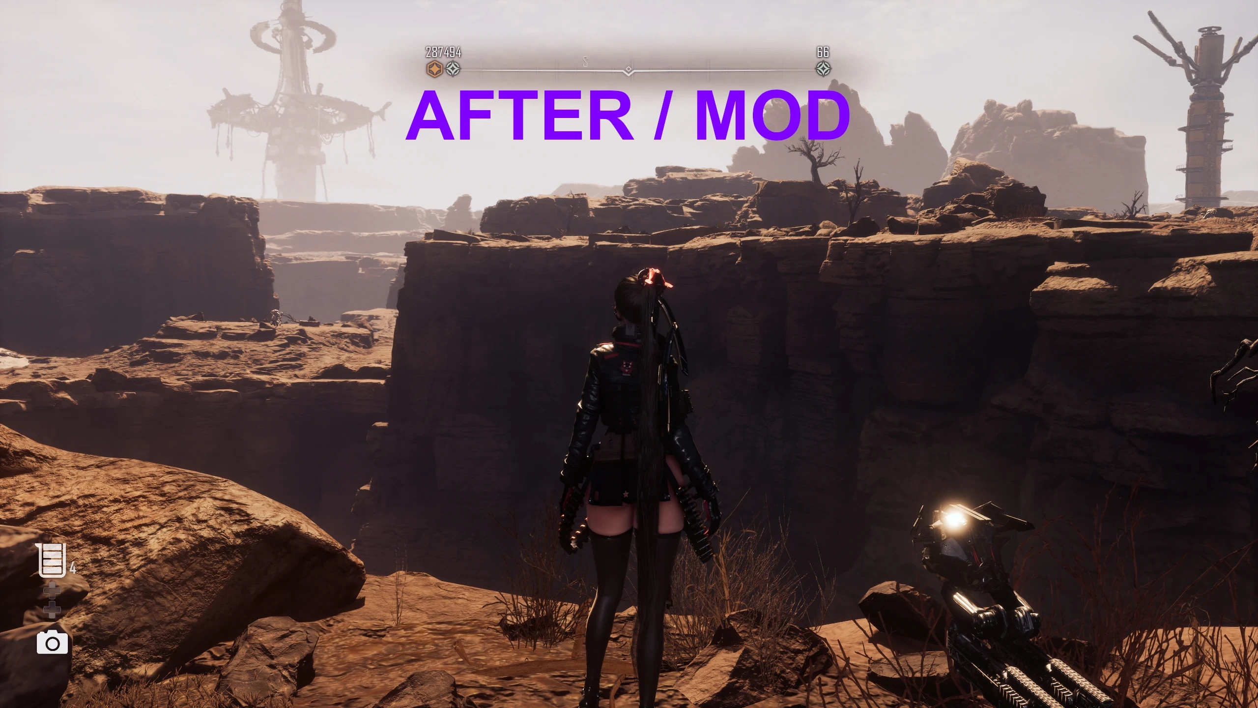 Stellar Blade "Изменение вида - основная камера в центре и немного выше" {demidekidasu}