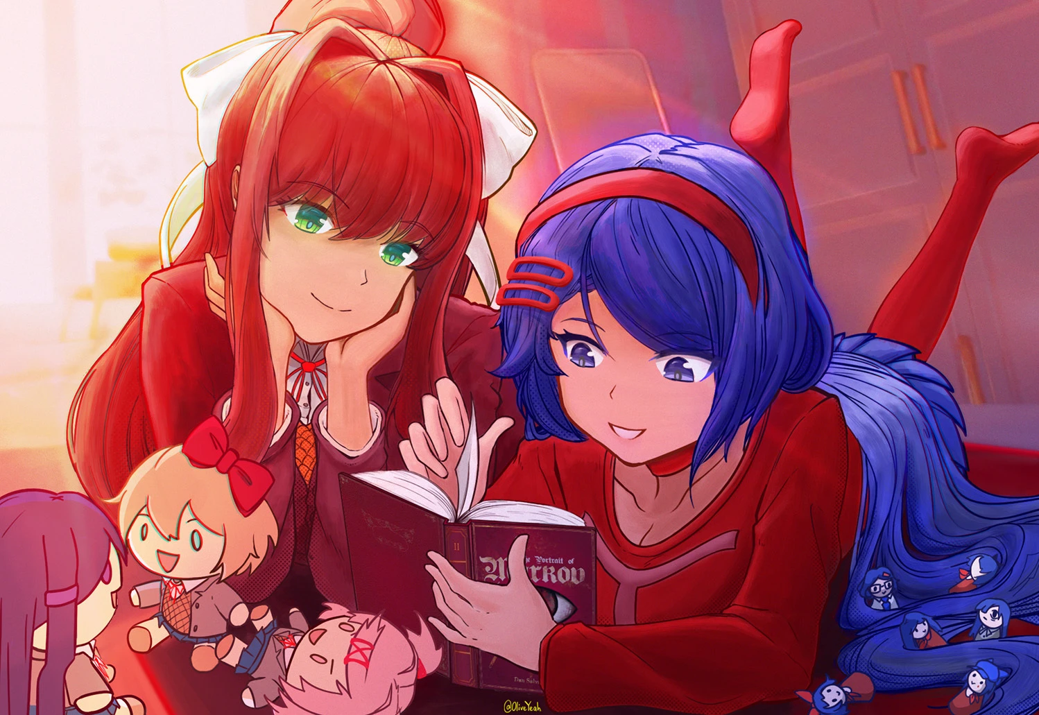 Российская MiSide объединилась с культовой Doki Doki Literature Club в рамках арт-коллаборации