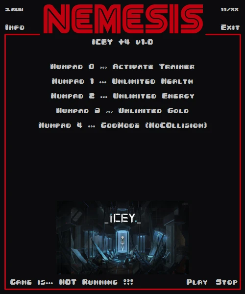 ICEY: Трейнер/Trainer (+4) [1.0: x64] {Nemesis}