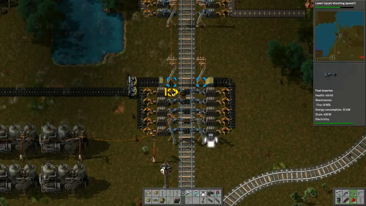 Factorio. Гайд, часть 8. Железные дороги