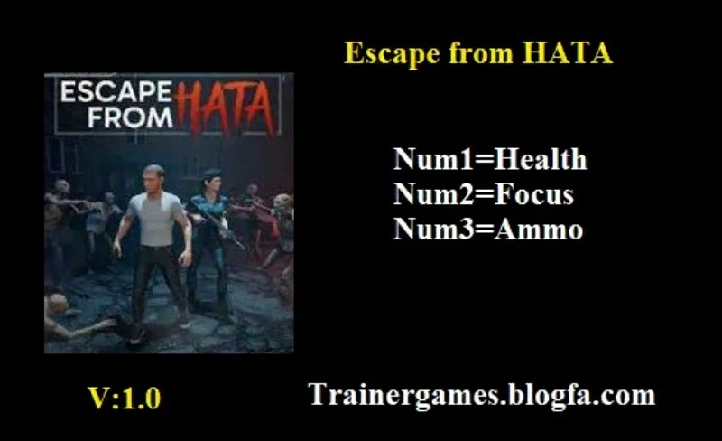 Escape from HATA "Трейнер +3" [1.0] {Abolfazl.k}
