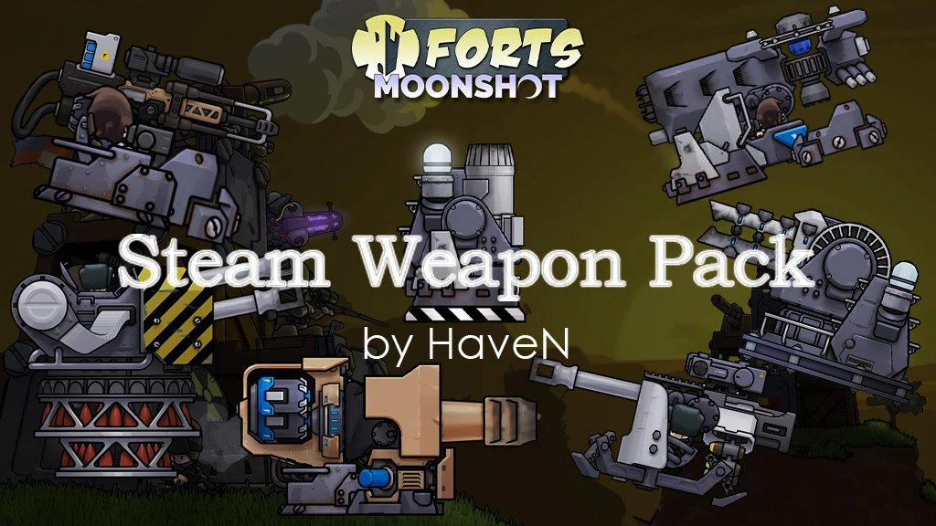 Forts "Набор Оружия - Steam Weapons" [1.14]